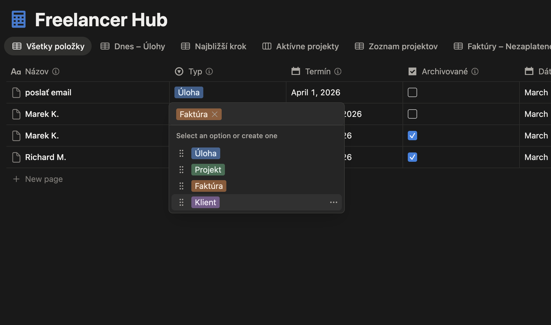 Freelancer Hub detail screenshot